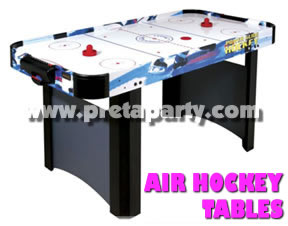 Hours of enjoyment for both young and old. Take to the rink with your paddle in hand and challenge your rivals to a few games of Classic Air Hockey. A plug and pluy, user friendly game for your next party. 