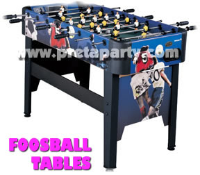 Take the bar-classic game to your next party and have your guests teaming up for a few fun-filled games of foosball.