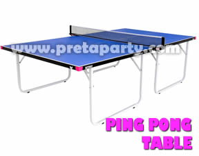 Everyone enjoys a good game of Ping Pong. Take to the court with your paddles in hand and challenge your friends to a few games of Classic Ping Pong. A plug and pluy, user friendly game for your next party. 